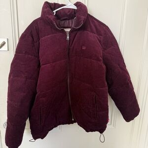 Levi's Burgundy Corduroy Jacket